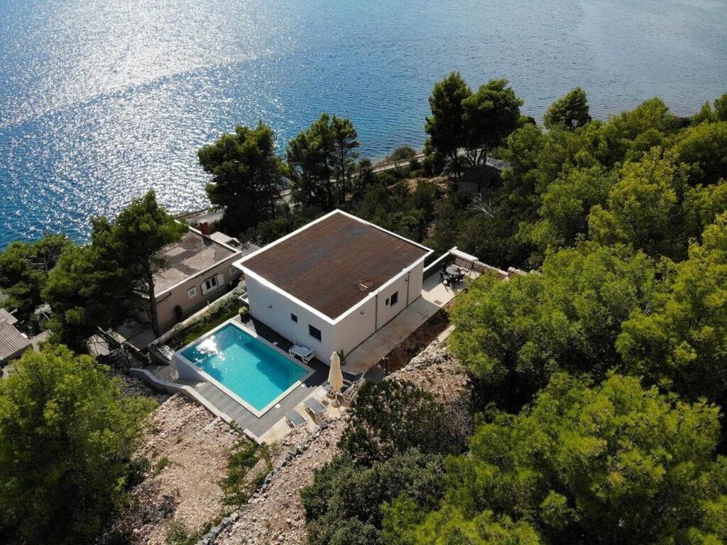 Villa Regina With Heated Pool And Sea View Marina Exterior foto